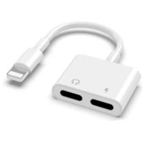 Cabo Adaptador Pra Fone Duplo Carregador Via Bluetooth
