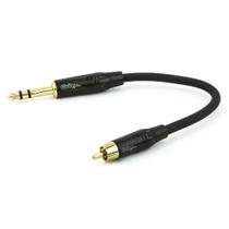Cabo Adaptador Rca Para P10 Profissional Estereo - 3 Metros