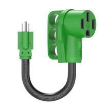 Cabo Adaptador RVGUARD 50 Amp para 110V com Indicador LED de 30 cm Cabo Adaptador RVGUARD 50 Amp para 110V com Indicador LED de 30 cm
