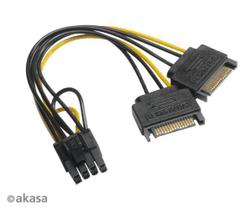 Cabo Adaptador SATA P/ PCIe 8 Pinos(6+2) VGA Placa de Vídeo
