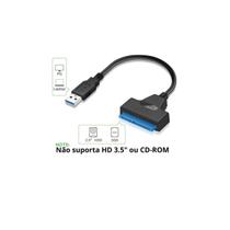Cabo Adaptador Sata Para USB 3.0 Tipo-C 6Gbps SSD HDD