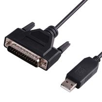 Cabo adaptador serial USB RS-232 para DB25 Green-Utech 16 pés