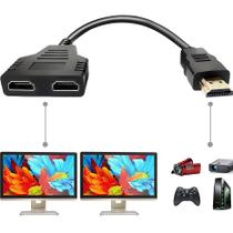 Cabo Adaptador Spliter Duplicador Hdmi Y 1 Hdmi x 2 Hdmi