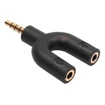 Cabo Adaptador Splitter P3 X P2 Fone Microfone Headset Controle Áudio Pc