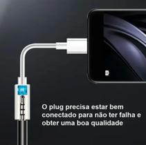 Cabo Adaptador Tipo C Usb-c Para Fone Ouvido P2 P3 3.5mm - IT-BLUE