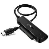 Cabo adaptador ugreen usb-c ssd/hd sata 2.5" 50cm cm321 preto - 70610 Cabo adaptador ugreen usb-c ssd/hd sata 2.5" 50cm cm321 preto - 70610