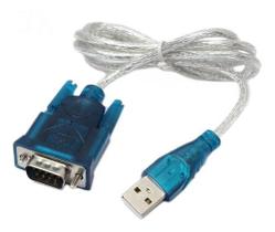 Cabo Adaptador Usb 2.0 Serial Conversor Rs232 Db9 9 Pinos