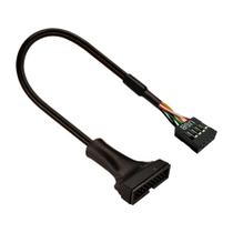 Cabo Adaptador Usb 3.0 19 Pinos M Para Usb 2.0 De 9 Pinos F Cabo Adaptador Usb 3.0 19 Pinos M Para Usb 2.0 De 9 Pinos F