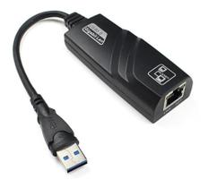 Cabo Adaptador USB 3.0 para Gigabit Ethernet RJ45 (10/100/1000) Mbps - Knup