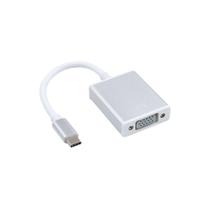 Cabo Adaptador USB 3.1 tipo C x VGA Femea Cabo Adaptador USB 3.1 tipo C x VGA Femea