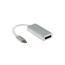 Cabo Adaptador Usb-c 3.1 Para Displayport Fêmea 4k