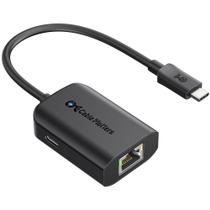 Cabo adaptador USB C para Gigabit Ethernet Matters com 100 W Cabo adaptador USB C para Gigabit Ethernet Matters com 100 W
