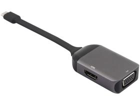 Cabo Adaptador USB-C para HDMI VGA - Geonav UCA09