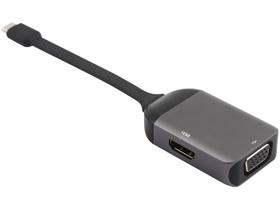 Cabo Adaptador USB-C para HDMI VGA