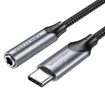 Cabo Adaptador USB C Para P2 3,5mm Fone Celular 10cm Vention