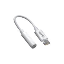 Cabo Adaptador Usb C X Fone Ouvido P2 Samsung Branco Joyroom