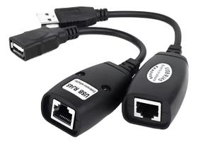 Cabo Adaptador Usb Extensor Rj45 De Até 45 Metros Cabo Adaptador Usb Extensor Rj45 De Até 45 Metros