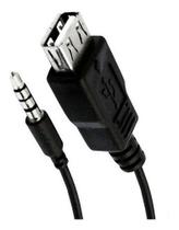 Cabo Adaptador Usb Femea P3 Macho Entrada Auxiliar 1,5m Cabo Adaptador Usb Femea P3 Macho Entrada Auxiliar 1,5m