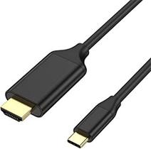 Cabo Adaptador Usb Tipo C 3.1 Macho Para Hdmi Macho 1080P 4k 2k 1,80 Metros LT-T001 LOTUS