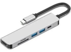 Cabo Adaptador Usb Tipo C Docker Hdmi 4k + Usb 3.0 Dell Xps Cabo Adaptador Usb Tipo C Docker Hdmi 4k + Usb 3.0 Dell Xps