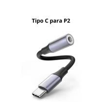 Cabo Adaptador USB Tipo C Para P2 Fone de Ouvido Universal - Athlanta