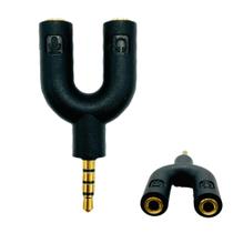 Cabo Adaptador XCELL P2 Para Dois P3 Fone e Microfone Cabo Adaptador XCELL P2 Para Dois P3 Fone e Microfone