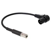 Cabo Adaptador XLR Macho 90º graus para P10 Fêmea