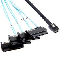 Cabo ADCAUDX mini-SAS para cabo SAS de 1 m SFF8087 a SFF-8482 Cabo ADCAUDX mini-SAS para cabo SAS de 1 m SFF8087 a SFF-8482
