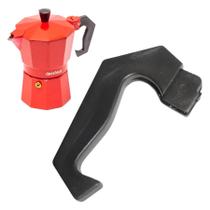 Cabo alça baquelite cafeteira italiana 3 cafés