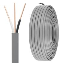 Cabo alimentador subterrâneo FIRMERST 14/2 UF para exterior, enterramento direto, 150 pés, listado pela ETL Cabo alimentador subterrâneo FIRMERST 14/2 UF para exterior, enterramento direto, 150 pés, listado pela ETL