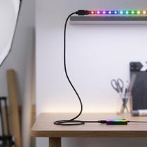 Cabo Alongador Fita Led 4 Pinos RGB 1 Metro Conector Extensao 12v Setup Gamer Sanca Gesso Estante Cabo Alongador Fita Led 4 Pinos RGB 1 Metro Conector Extensao 12v Setup Gamer Sanca Gesso Estante