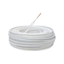 Cabo ALTA Isolacao Telecam 5MM Flexivel Branco 50M
