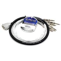 Cabo Analógico Patch Snake DB25/TRS Proco DA88BQ-5 1,5m