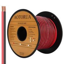Cabo AOTORUA 16AWG 2 condutores 31 m vermelho e preto Cabo AOTORUA 16AWG 2 condutores 31 m vermelho e preto