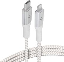 Cabo Arcwire USB-C A Lighting Spigen PB2101 (1.2M) - Branco Cabo Arcwire USB-C A Lighting Spigen PB2101 (1.2M) - Branco