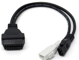 Cabo Audi 2P + 2P Adaptador Obd2 16 Pinos Cabo Audi 2P + 2P Adaptador Obd2 16 Pinos