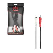 Cabo Audio 2 Rca Para 2 Rca Stereo 2M Niquel Chip Sce