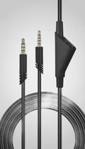 Cabo Áudio 3.5mm P2 Macho Duplo para Conexão Cabo Áudio 3.5mm P2 Macho Duplo para Conexão