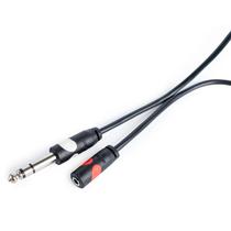 Cabo Áudio 5m P10ST P2ST Fêmea CA23 Santo Angelo