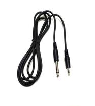 Cabo Audio Auxiliar P10 Mono P2 Estereo Mesa som Profissional 2mts - MXT