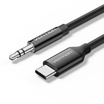 Cabo Áudio Auxiliar P2 Para TIpo C Celular Carro 1m Vention