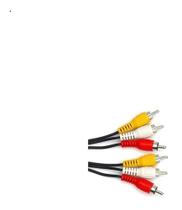 Cabo Áudio E Vídeo Rca 3x3 1,8 Metros Star Cable 101.1.10