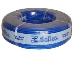 Cabo Áudio Guitarra 1x0,20mm² Azul 100m Tiaflex Frete Grátis Cabo Áudio Guitarra 1x0,20mm² Azul 100m Tiaflex Frete Grátis