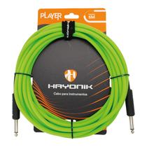 Cabo Áudio Instrumento P10 x P10 Hayonik Player 5m