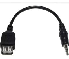 Cabo Áudio Otg P2 X Usb Fêmea 0,15 Cm - cable conex