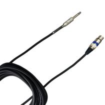 Cabo Audio P10 Macho XLR Mesa Som Profissional 10m Stereo