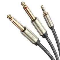 Cabo audio p2 para p10 1m av126 ugreen - 10613 Cabo audio p2 para p10 1m av126 ugreen - 10613