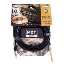 Cabo Áudio Pro P10 Mono Para P2 Estéreo 3M MXT