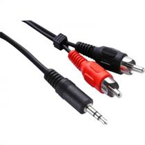 Cabo Audio/Video 2Rca+1P2 Stereo 1,8M 1013 - Kit C/10 Cabo Audio/Video 2Rca+1P2 Stereo 1,8M 1013 - Kit C/10