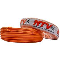 Cabo Auto 0,75mm Fio Puro Cobre Flexível Laranja Rolo 100 M Cabo Auto 0,75mm Fio Puro Cobre Flexível Laranja Rolo 100 M